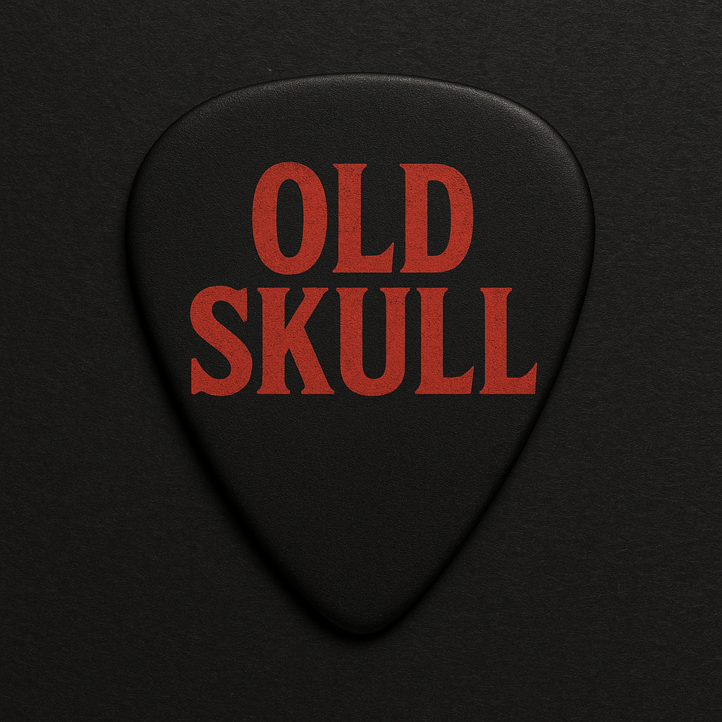 Pua De Guitarra OLD SKULL